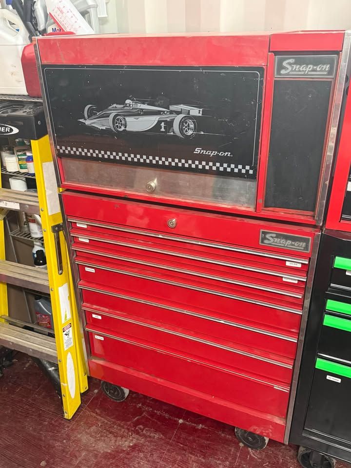 Vintage Snap On Toolbox with Keys