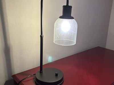 Farmhouse industrial desk lamp