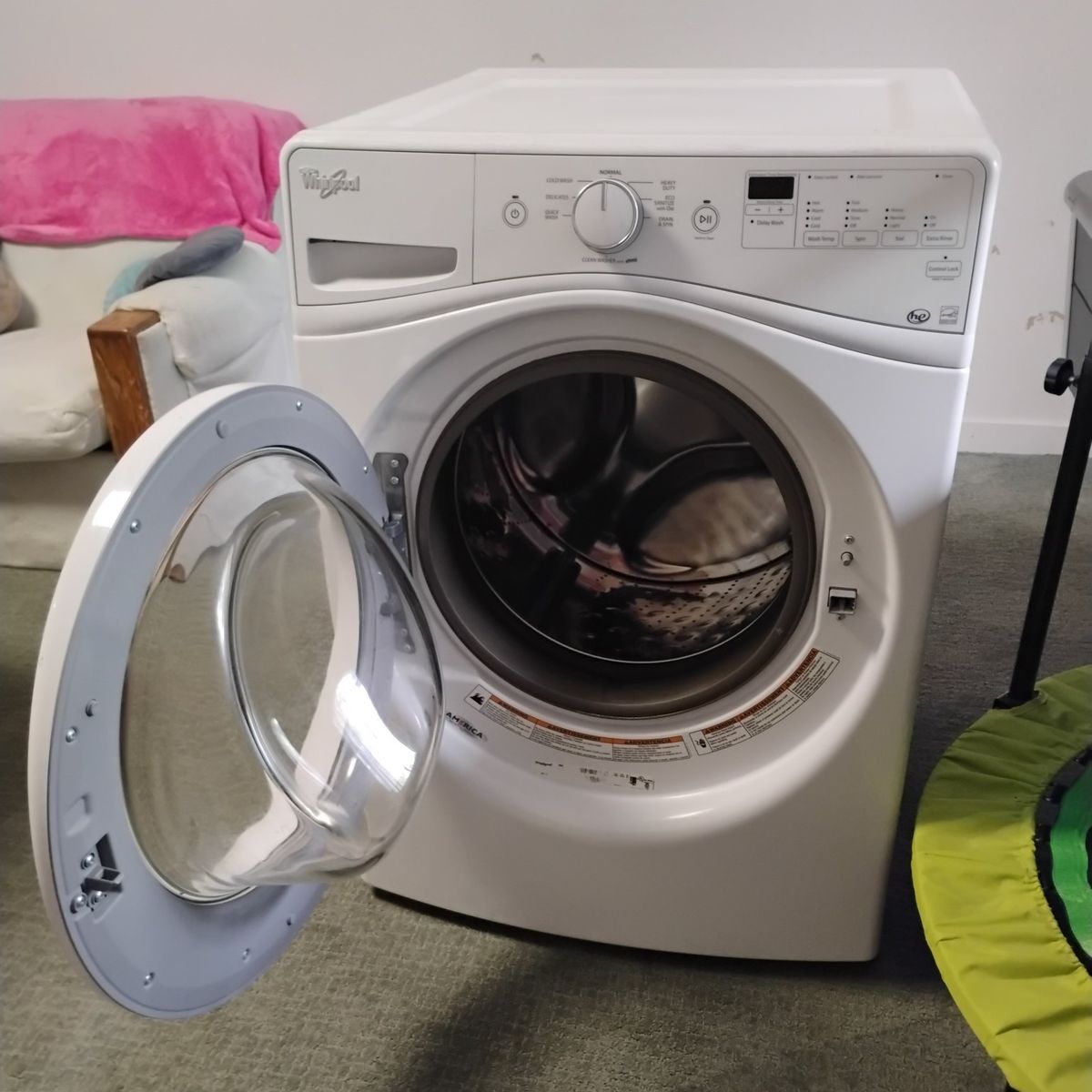 Whirlpool Front Load Washer White Electric