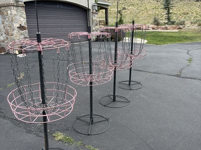Frisbee Golf Chain Baskets