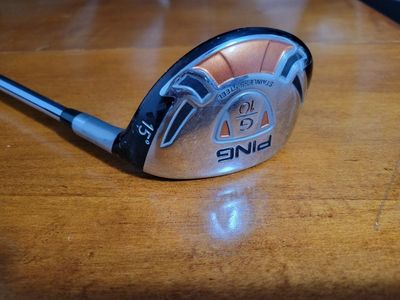 PING G10 Fairway Wood with a loft of 15°