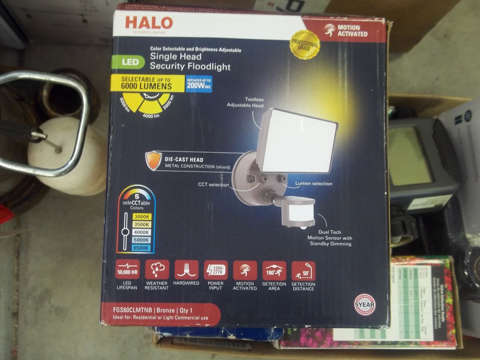 Halo 200w LED Motion Light