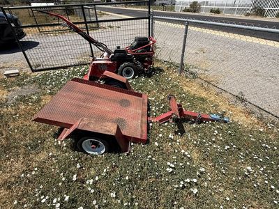 Barreto 1620B Hydraulic Rear Tine Tiller + Trailer – Commercial Grade