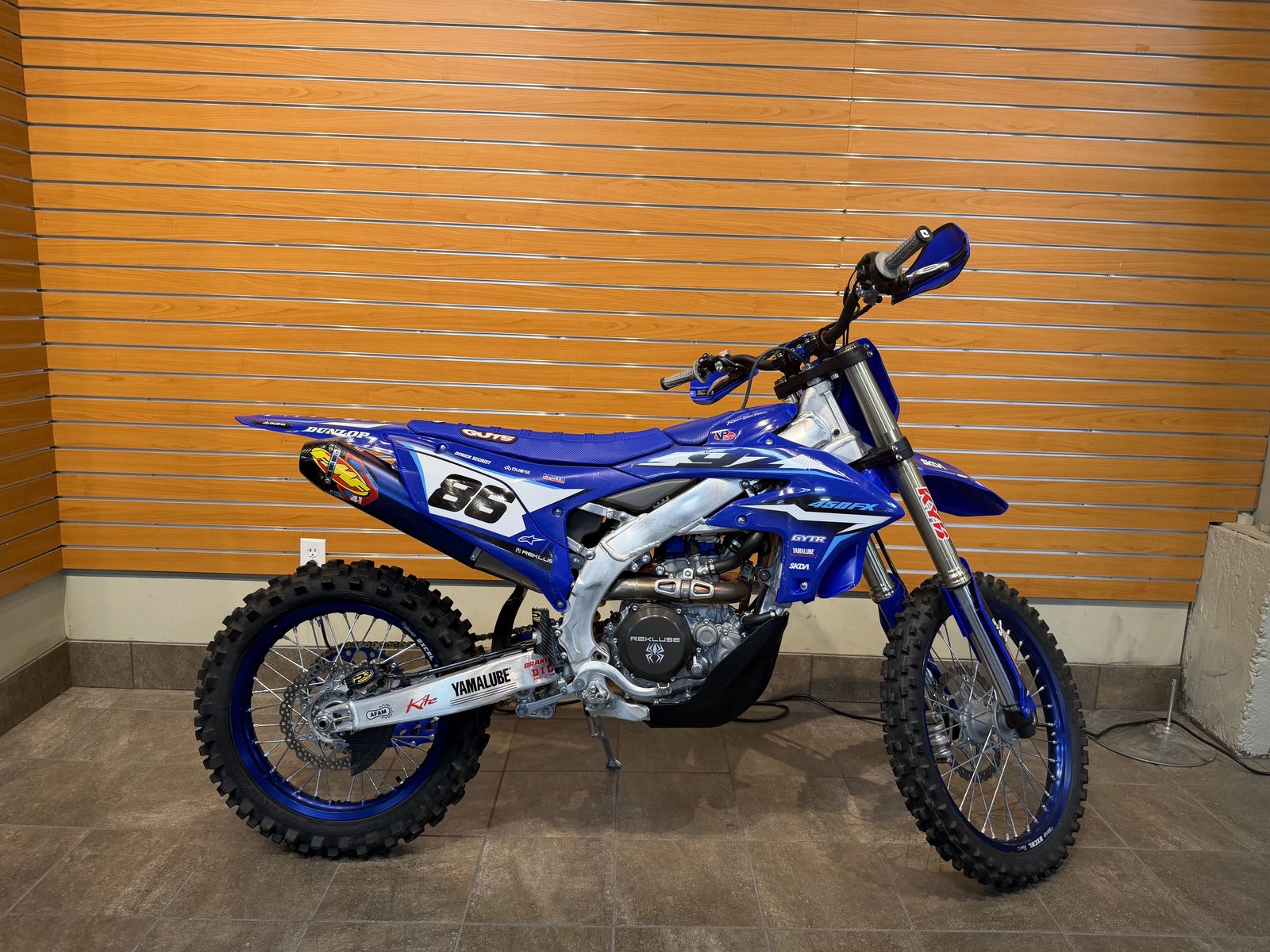 2026 Yamaha YZ450FX Team Yamaha Blue - UY02704