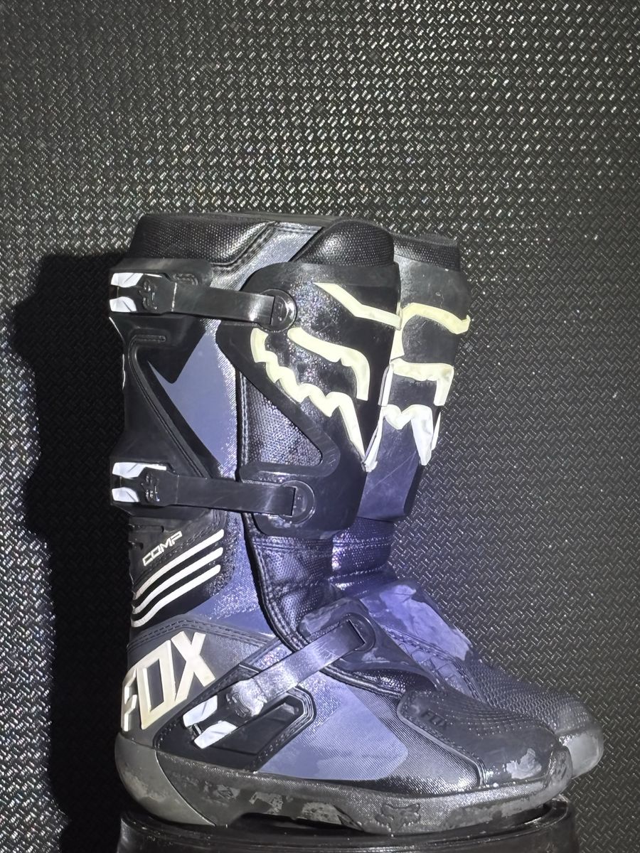 Fox comp dirt bike boots size 9