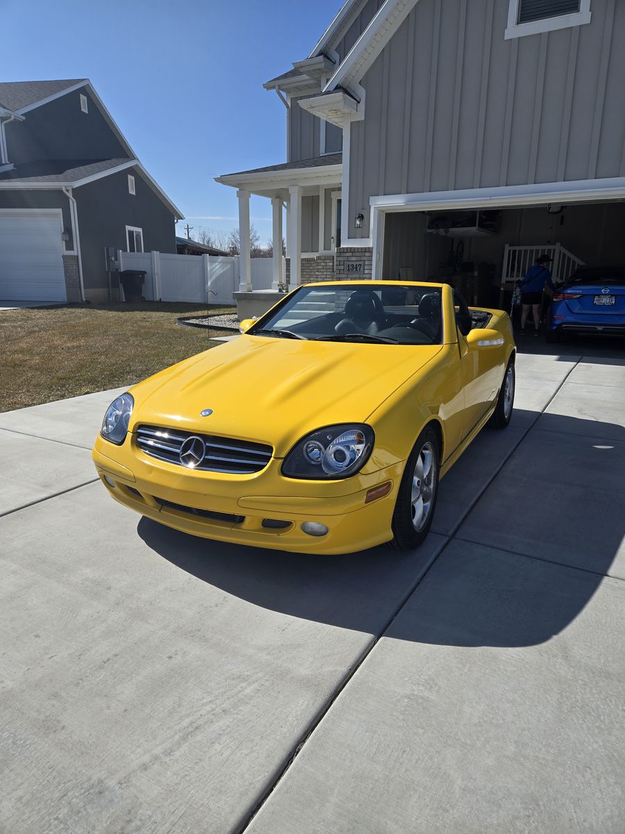 2002 MERCEDES-BENZ SLKCLASS SLK 320
