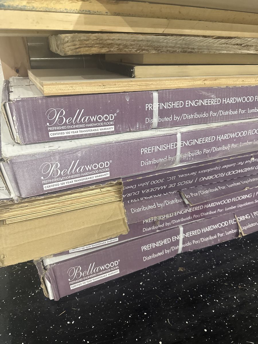 Pre engineered flooring ..brand new