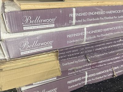 Pre engineered flooring ..brand new