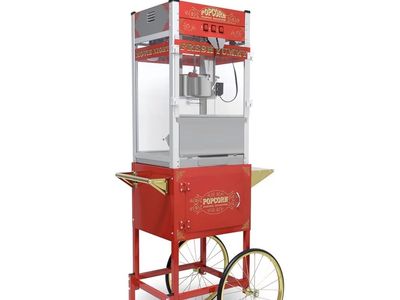 Brand new popcorn machine