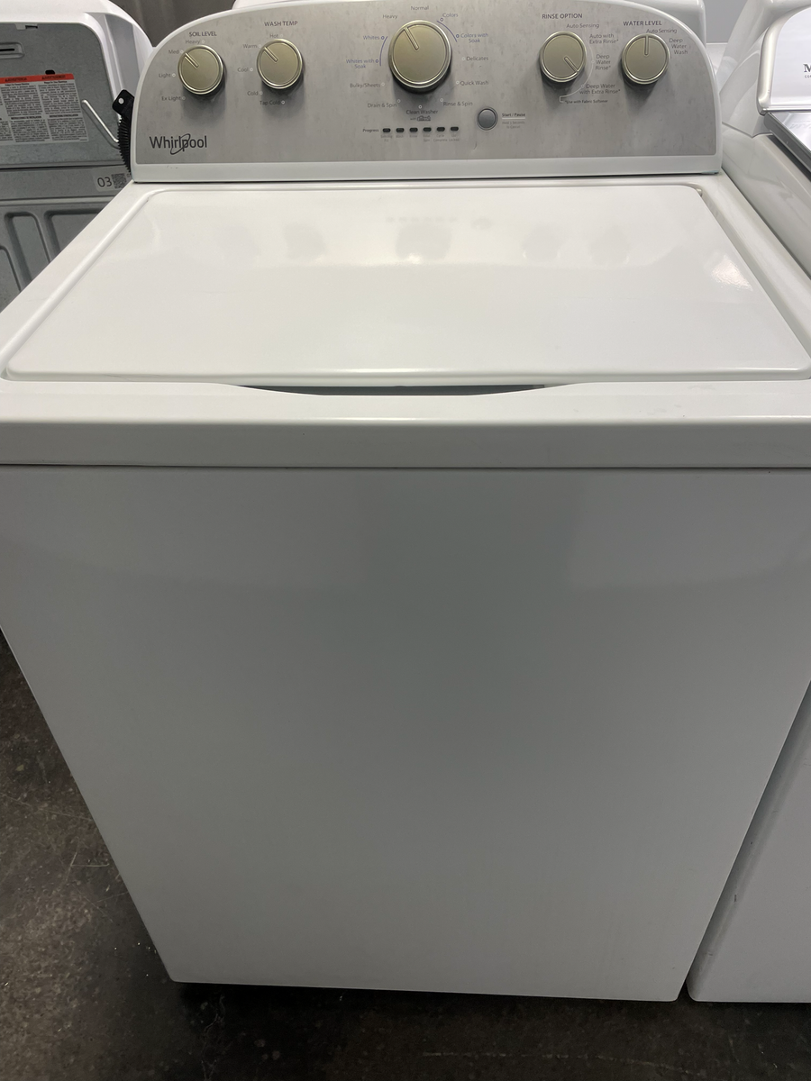 Whirlpool White Top Load Washer - Excellent Condition, Multiple Cycles