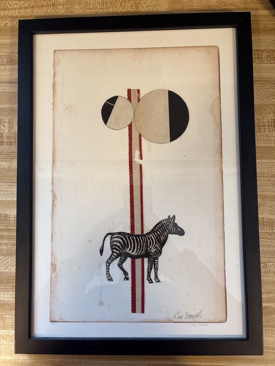 Kim Smith Reproduction Zebra Collage
