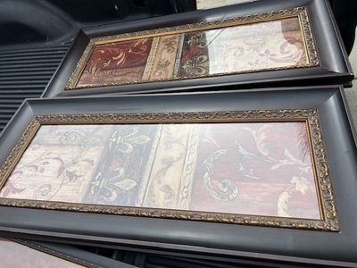 2 large Frames/Artwork