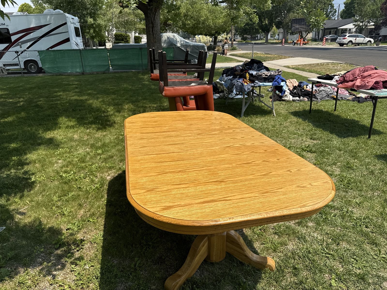 Table and chairs