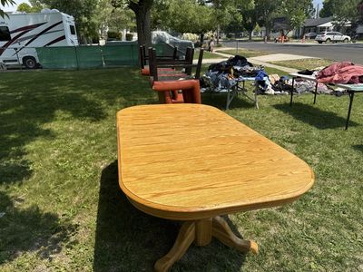Table and chairs