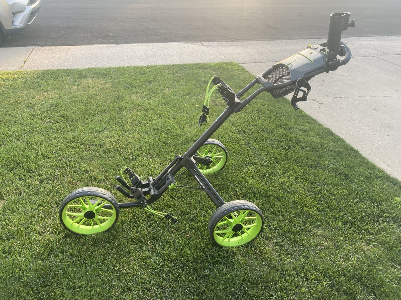 Caddytek push cart