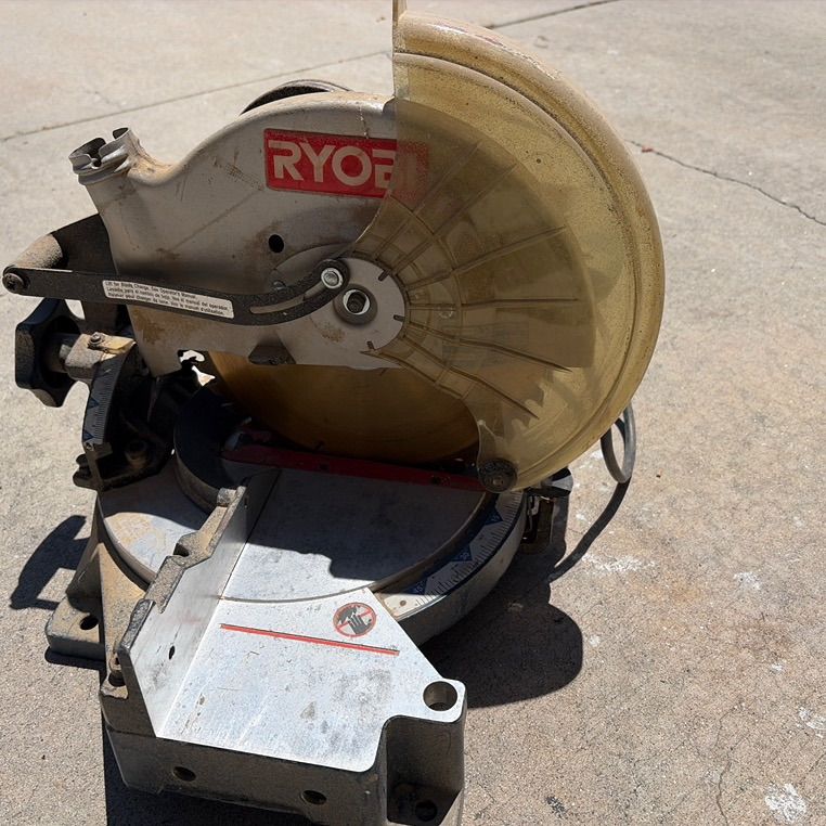 Small Ryobi Miter Saw