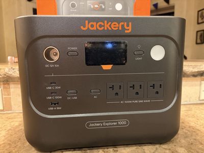 New Jackery 1000 V2 and 100 watt solar panel
