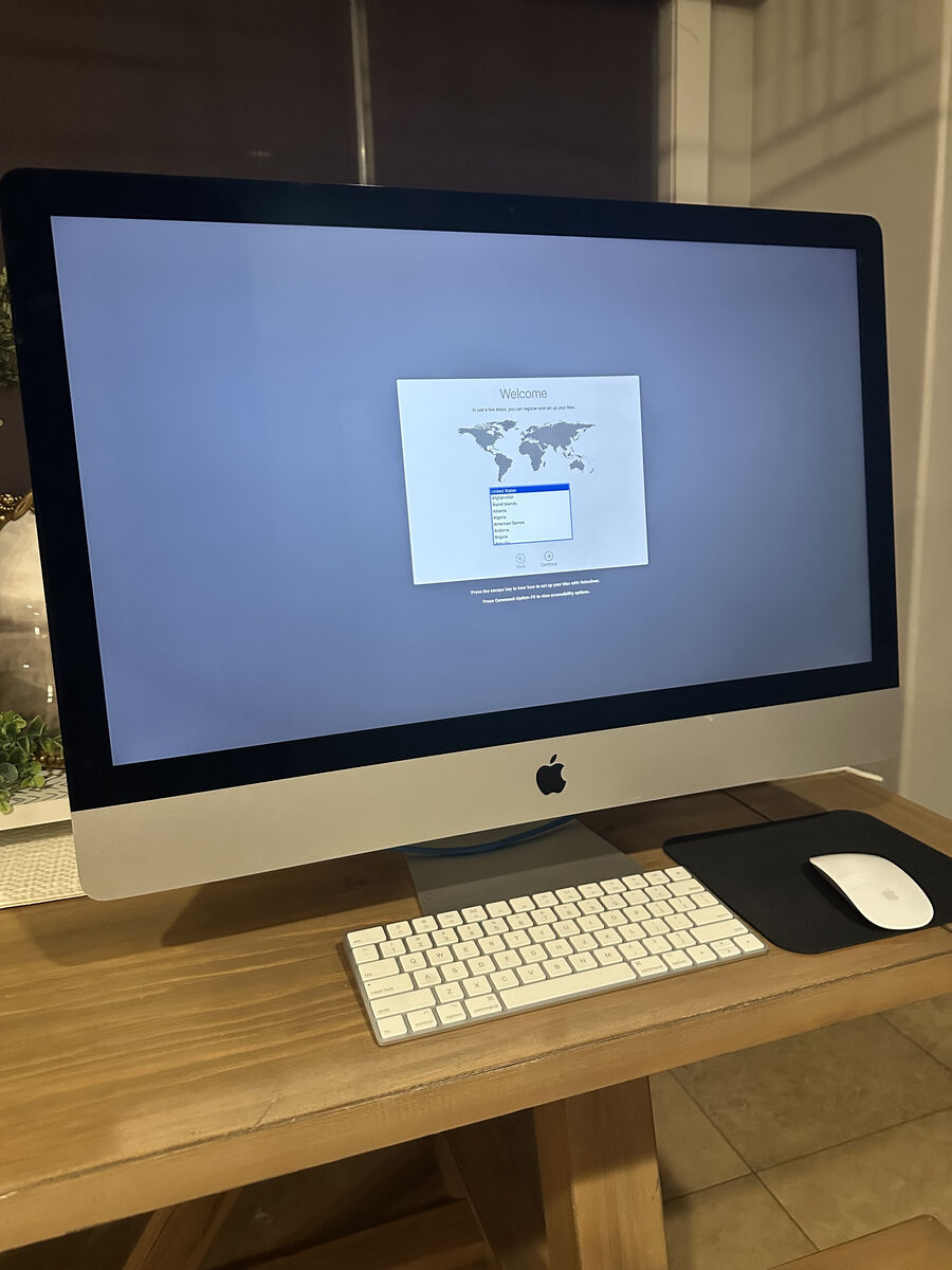 Apple iMAC retina 5k 27" (2020) 3.1 GHZ 6- Core Intel Core I5