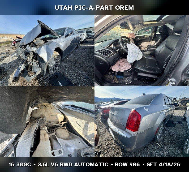2016 Chrysler 300C Parts - UTPAP Orem