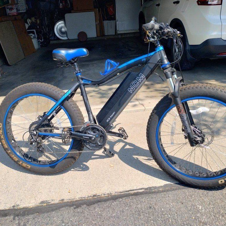NCM Electric Fat tire Mountain bike