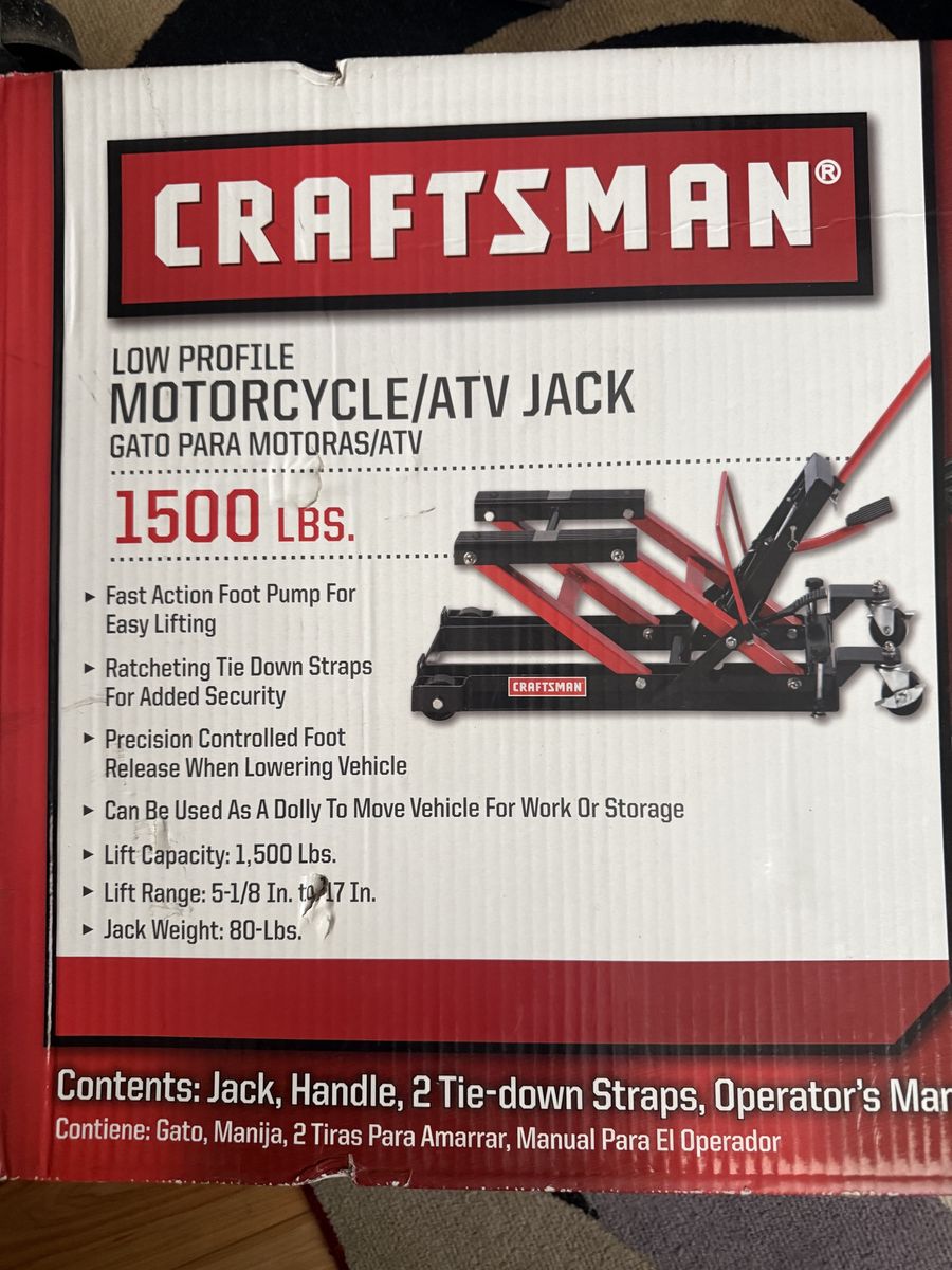 Craftman Motorcycle /ATV Jack