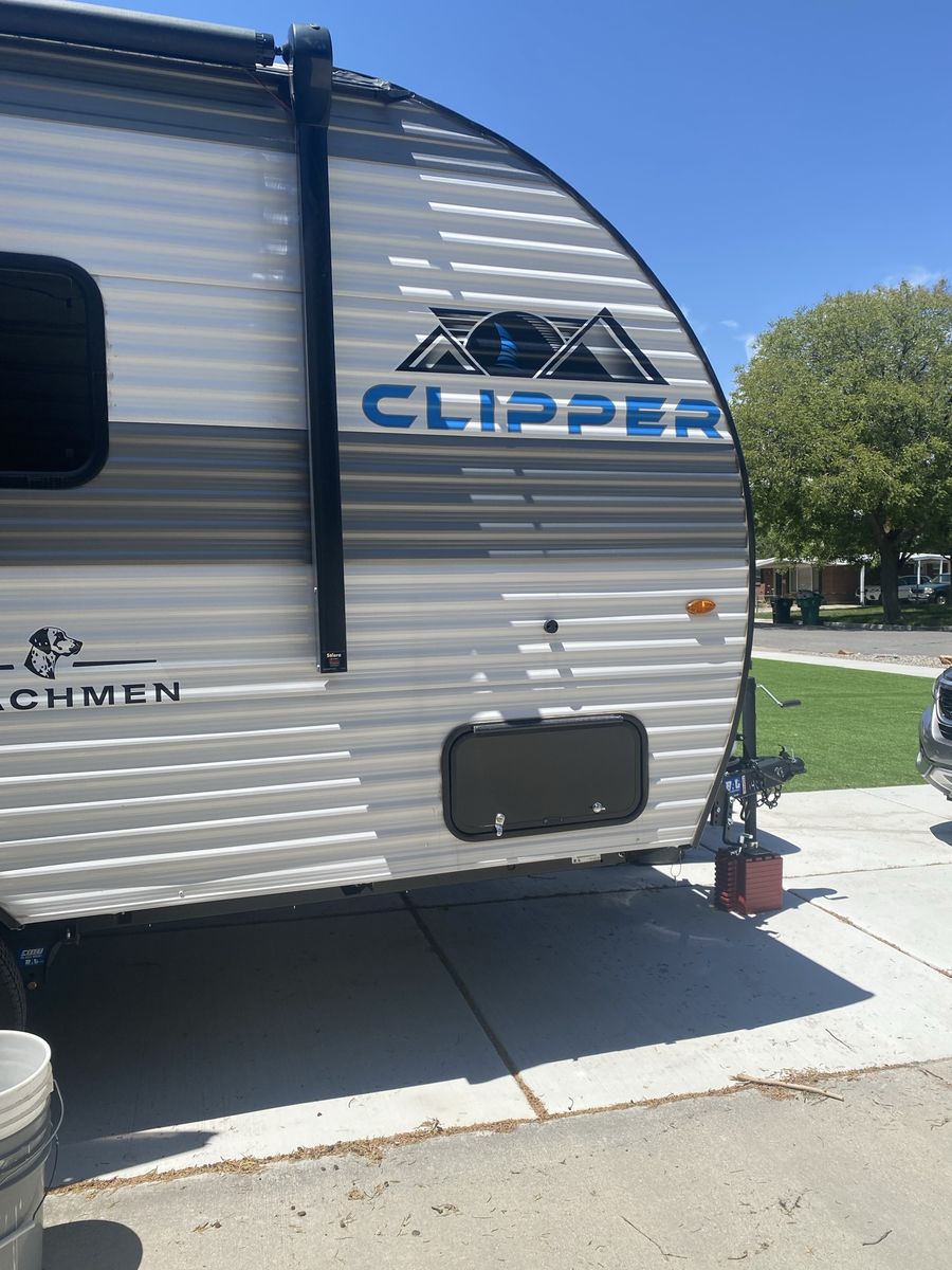 2025 Coachmen Clipper Travel Trailer - 14 ft, Sleeps 2, AC & Awnings, Brand New Condition