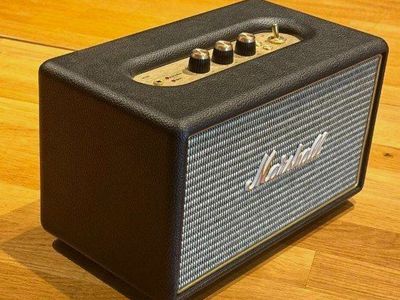 Marshall Stanmore II Bluetooth Speaker - Black, Powerful Home Audio