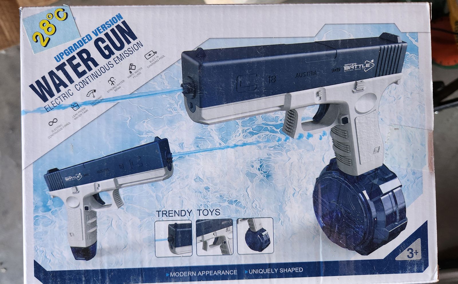 Electrical Rechargeable Water Guns