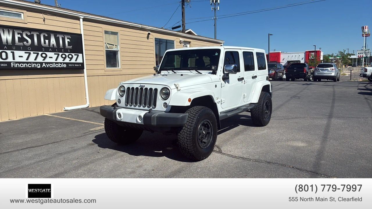 2016 Jeep Wrangler Unlimited Sahara