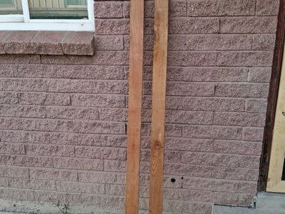 wood fenceing