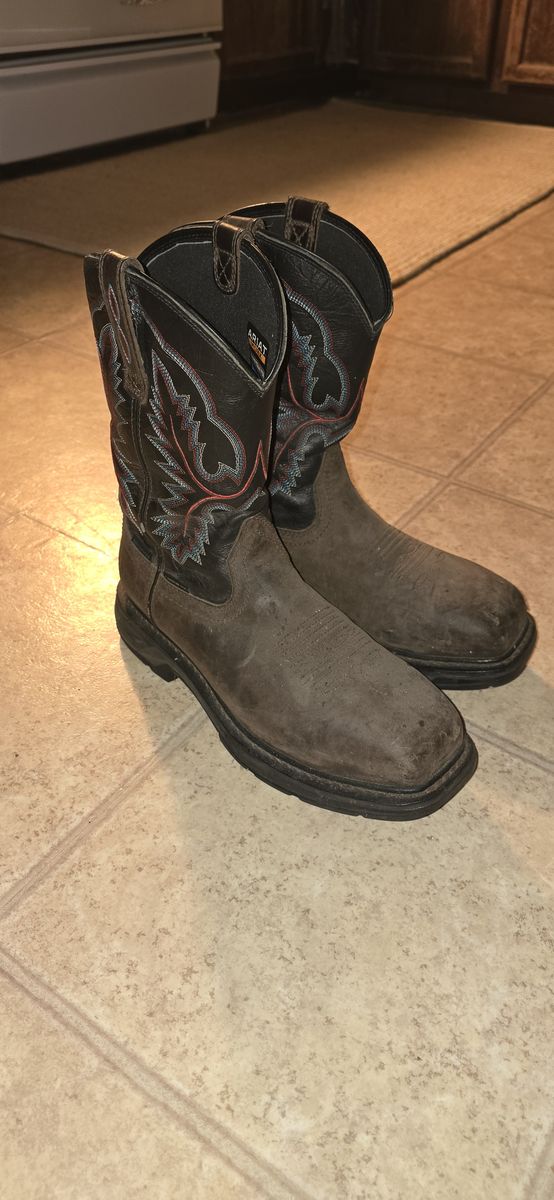 Ariat Work Men's Groundbreaker Pull-On Waterproof Composite Toe Work Boots Size 8.5D