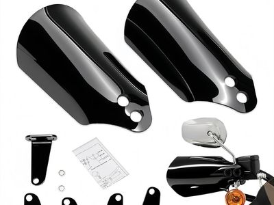 1996-2025 Harley Touring, Road Glide, Electra Glide, Road King, Softail Sportster Upgraded Handguards