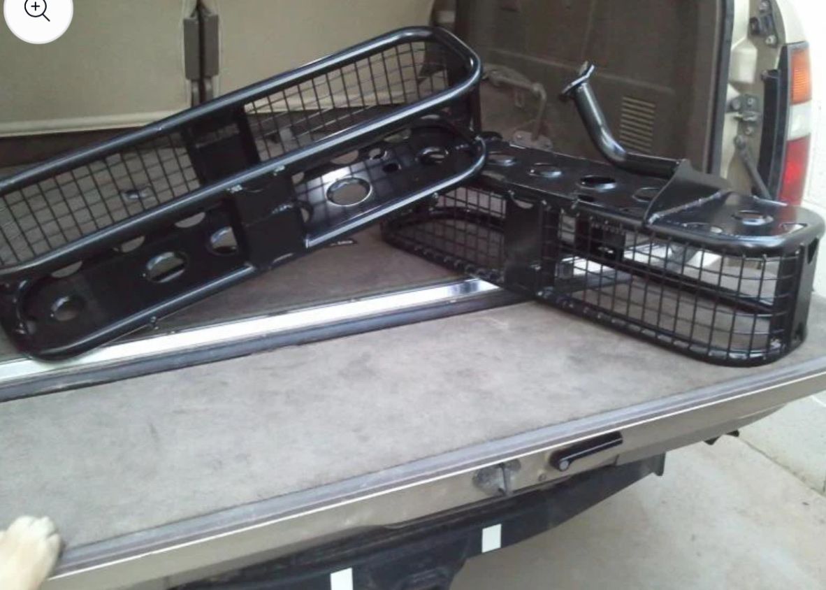 80 Series Land Cruiser 3rd Row Seat Cargo Rack