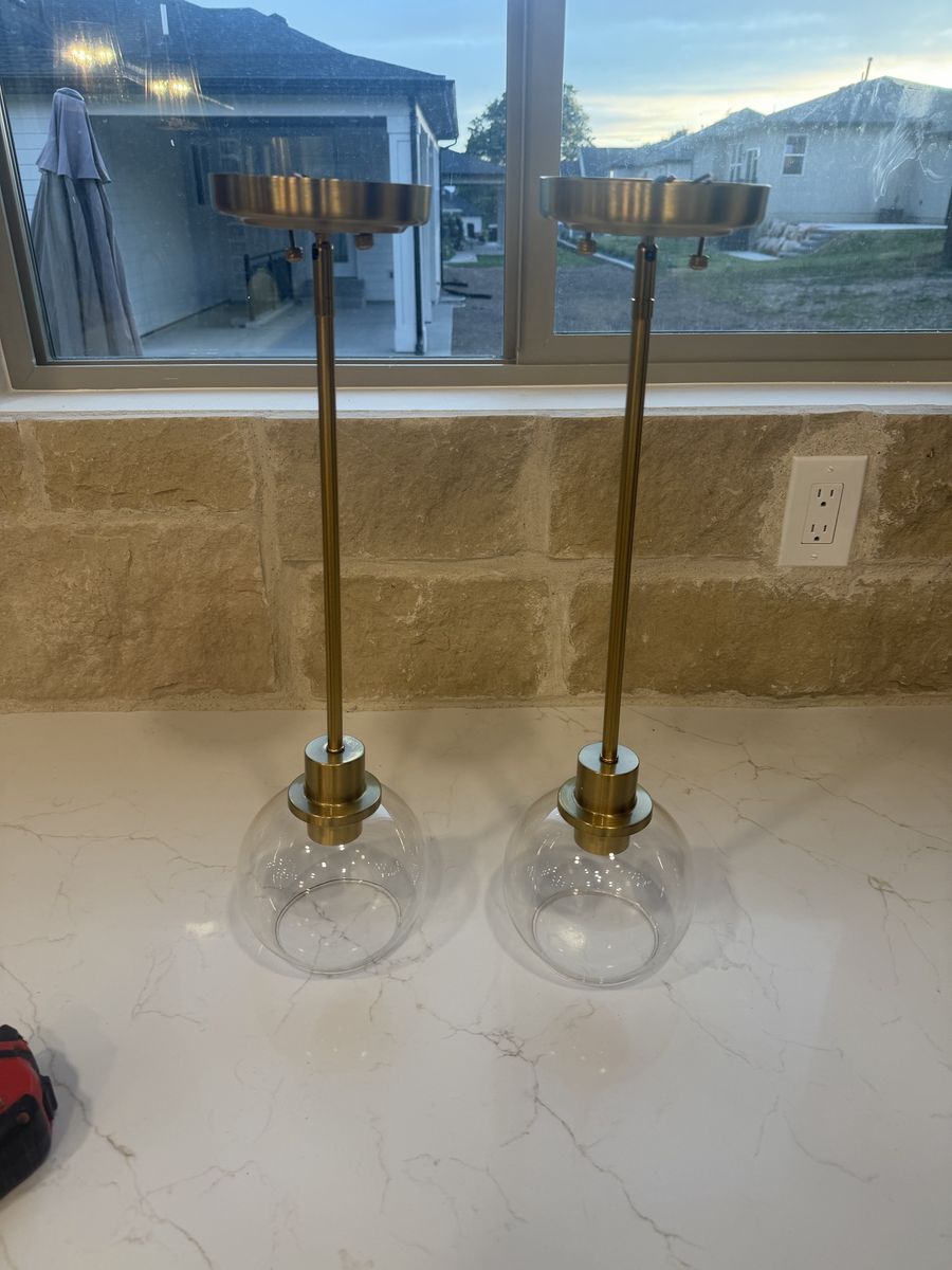 Hanging ceiling light fixtures