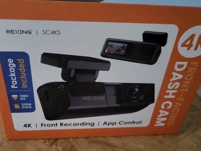 4K Front Recording Dash Cam
REXING**