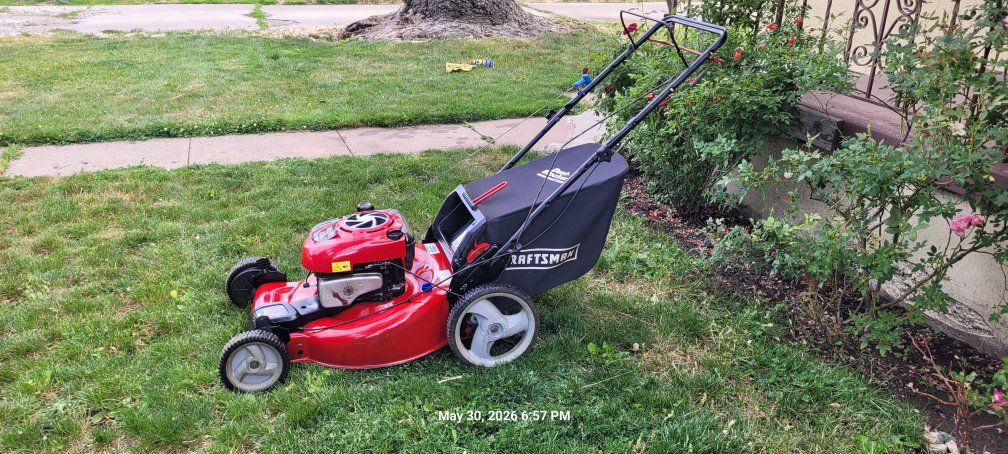 craftsman lawn mower self propelled