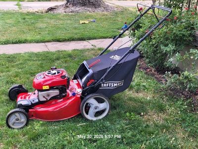 craftsman lawn mower self propelled