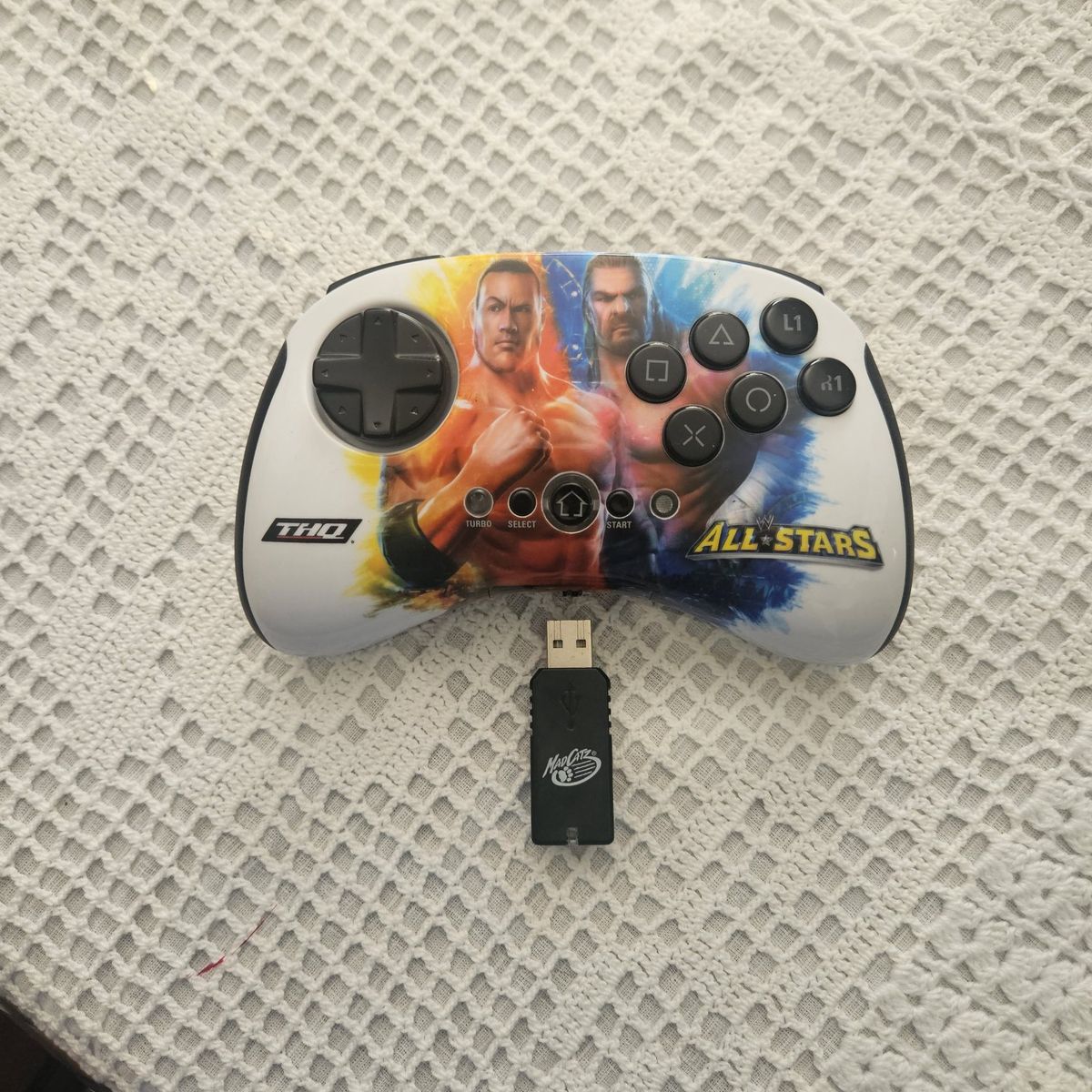 PS3 Mad Catz BrawlPad Controller with USB Dongle