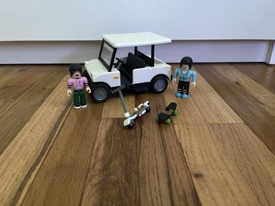 Roblox Celebrity Feature Vehicle - Brookhaven: Golf Cart