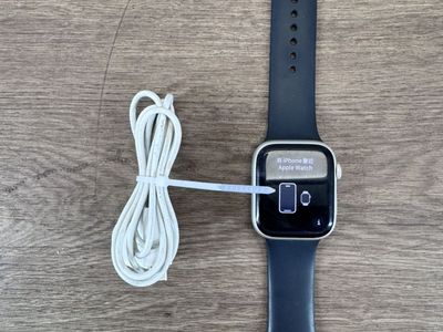 APPLE WATCH SERIES 7 NIKE 45MM ALUMINUM SILVER GPS + LTE #WCP038230
