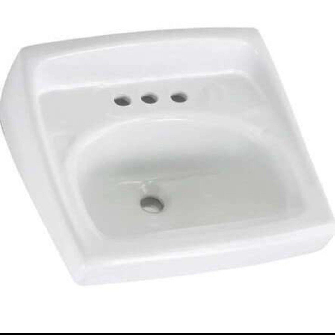 New in box wall sink