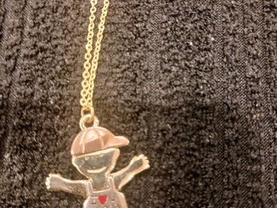 I ️ U Mom necklace