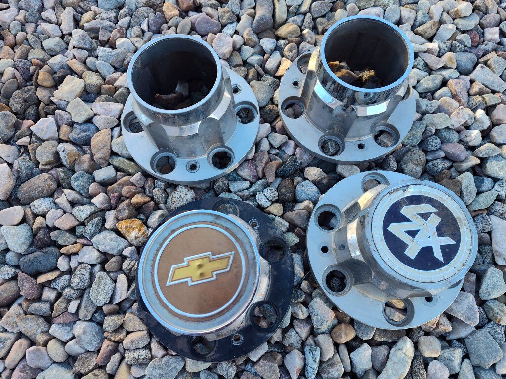 CHEVY GMC K10 6 LUG RALLY CAPS