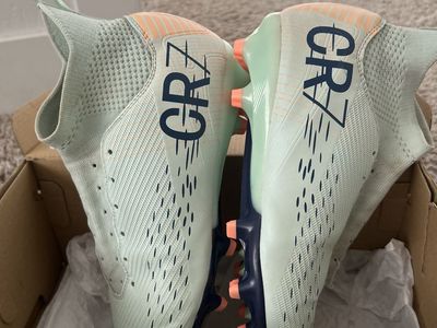 Nike CR7 Mercurial Dream Speed Superfly 8 Elite FG Soccer Cleats - Light Green/Orange - NEW