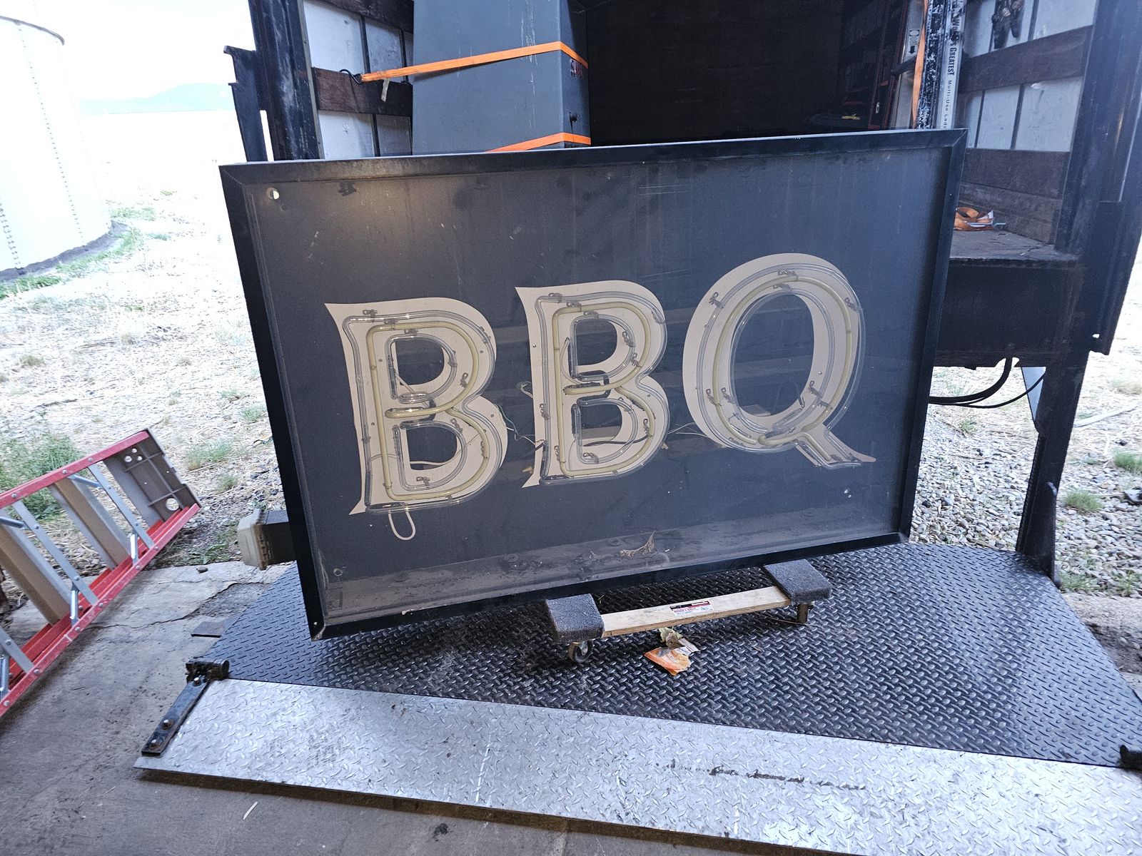 Neon BBQ Signs