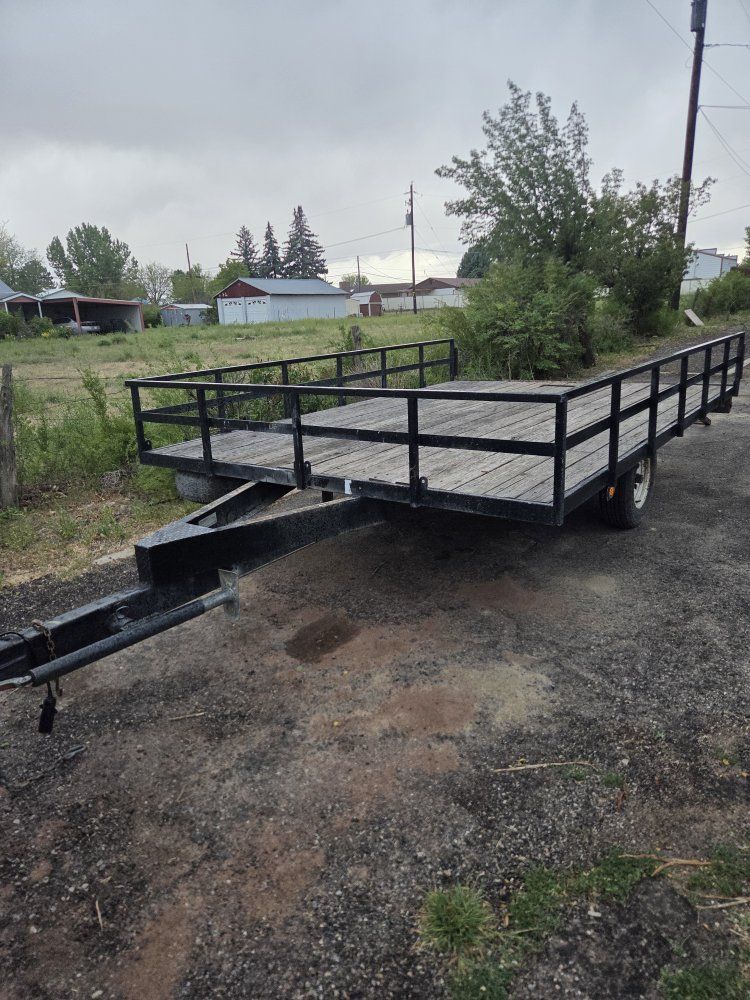 2002 big Bubba utility  trailer 8×12