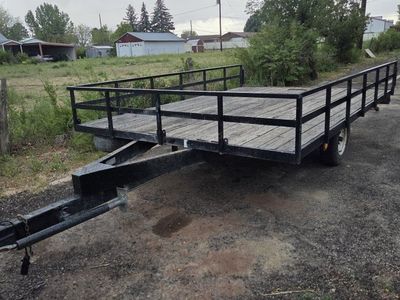 2002 big Bubba utility trailer 8×12