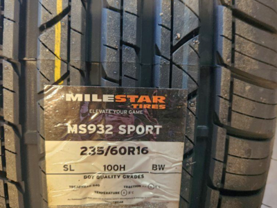 235/60r16 milestar ms932 sport