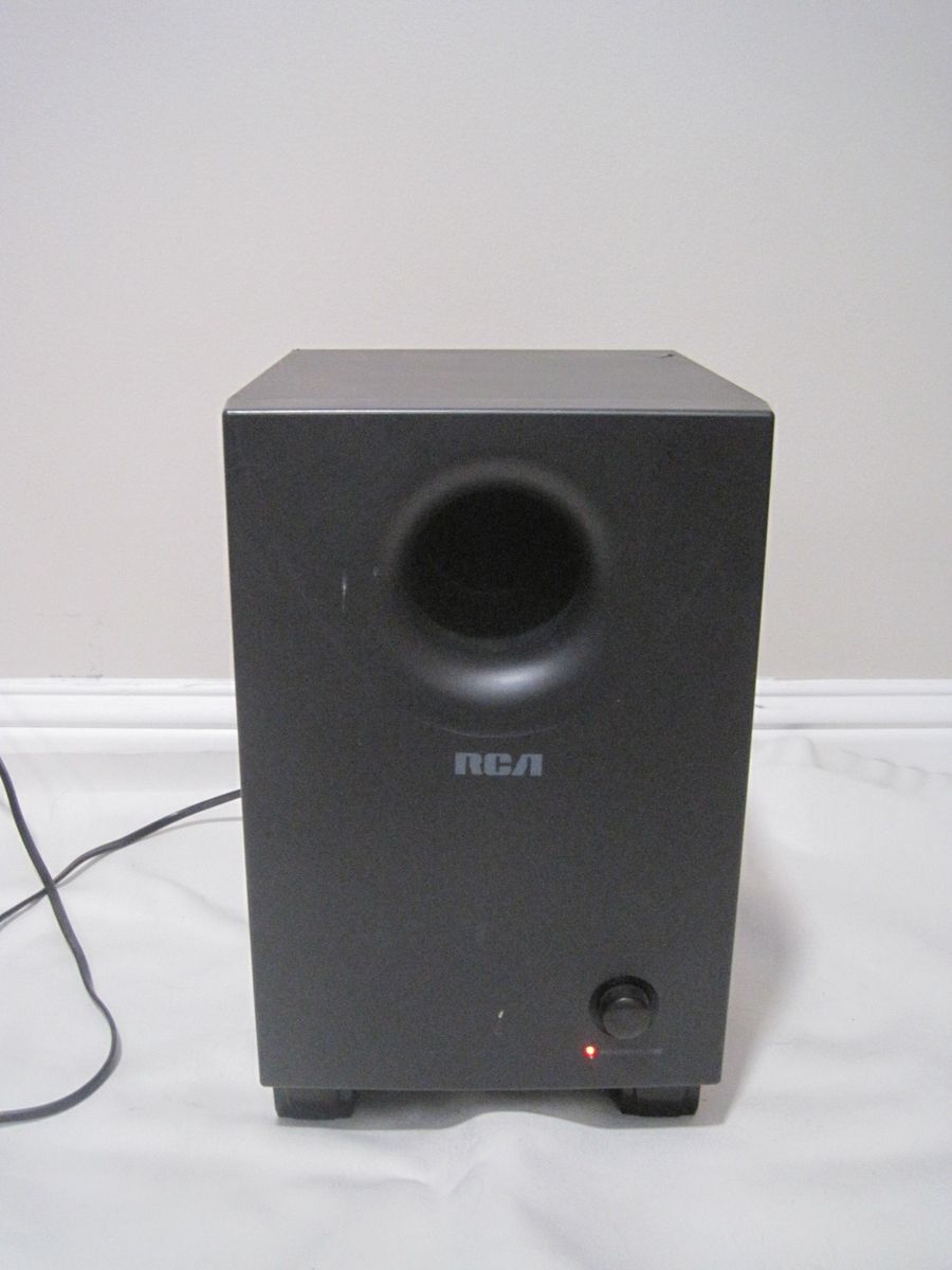 Vintage RCA SP0500AW Black 4 OHM 150 Watt Powered Subwoofer - TESTED - Works