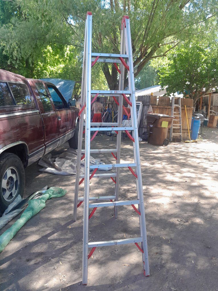 16ft 8ft a frame ladder